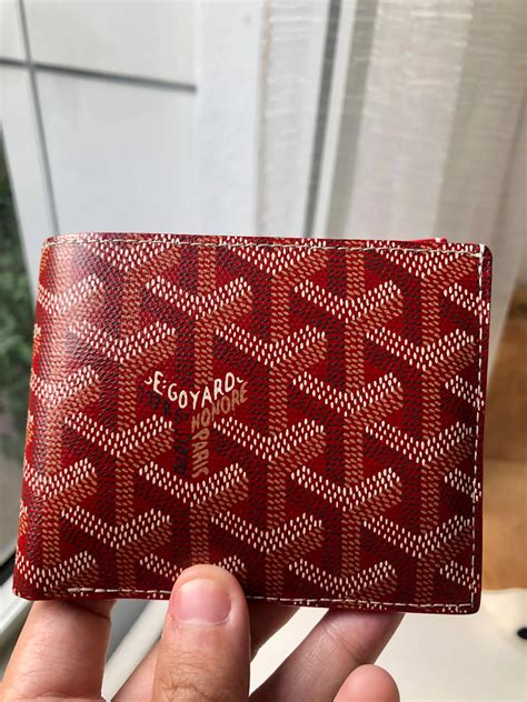 mens goyard wallet price|goyard wallet price list.